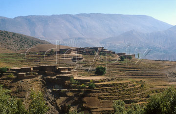 Comp image : mgun0523 : Terraced hillside above Abachkou in the High Atlas mountains of Morocco
