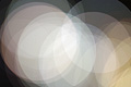 Bright abstract photo with overlapping white and cream circles Bright abstract photo with overlapping white and cream circles