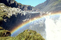 Rainbow over the Markarfljót Gorge [Markarfljot Gorge], Iceland