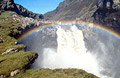 Rainbow over the Markarfljót Gorge [Markarfljot Gorge], Iceland