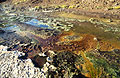 Colourful sulphur pool, near Laufafell, Iceland